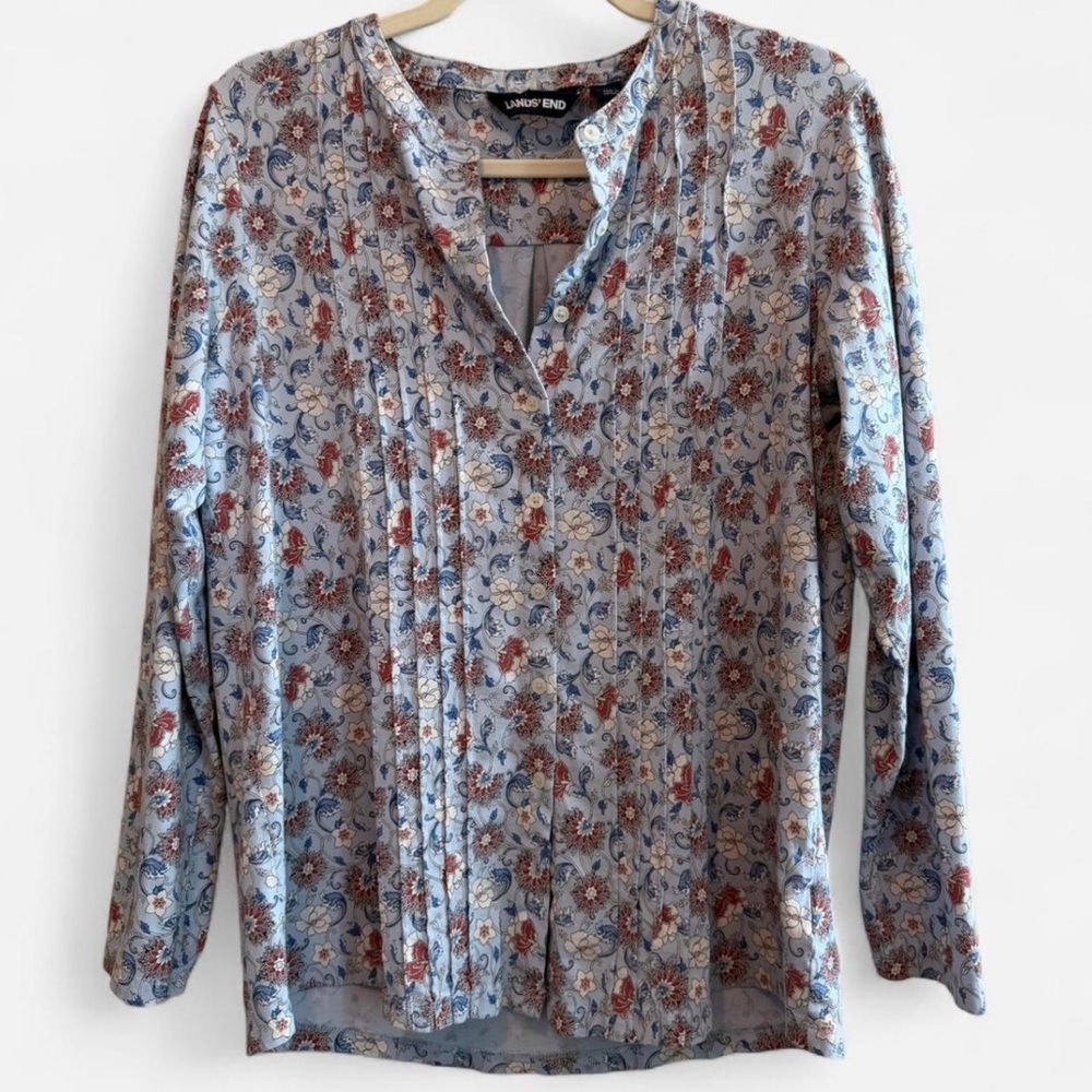 Land’s End Women’s Long Sleeve Blouse (MP)